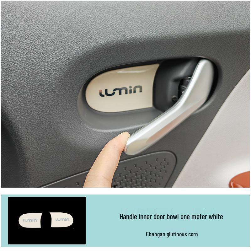 

Changan Nuomi Corn Inner Door Handle Decorative Sticker - Colorful Interior Decoration for Women