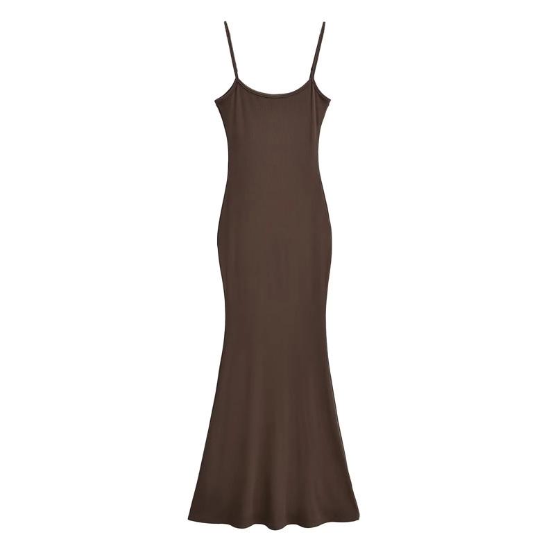 Pure Desire One-Shoulder Bodycon Mermaid Dress: Women s Retro Slimming Waist-Cinched Base Layer Small