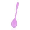 OIMG 14cm Frosted Plastic Spoons, Individually Wrapped, Orchid Purple (200 Count)