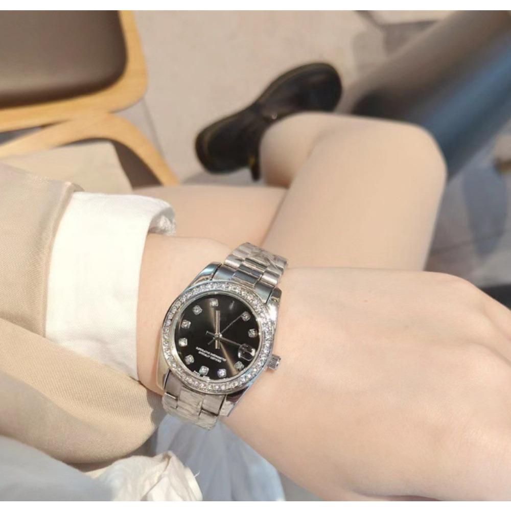 Micro Business Labor Family Diary Series Fashion Trend Steel Belt Watch Female Famous Watch Quartz Watch Female Male