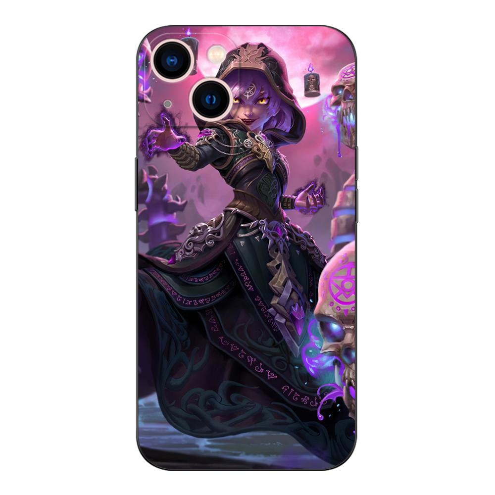 Black Tpu Case for Iphone 5 5s Se 2020 6 6s 7 8 Plus X 10 XR XS 11 12 13 Mini Pro MAX Back Cover SMITES GameS
