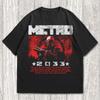 Metro 2033, Camiseta Metro 2033, Merch de Videojuego de Terror,