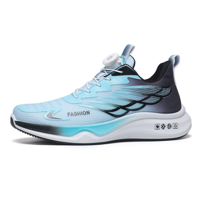 Fashion Cushioned Insole Mesh Upper Men's Casual Sneakers Breathable Running Summer Sale Walking Cheap Liquidation On Male Sports Shoes
