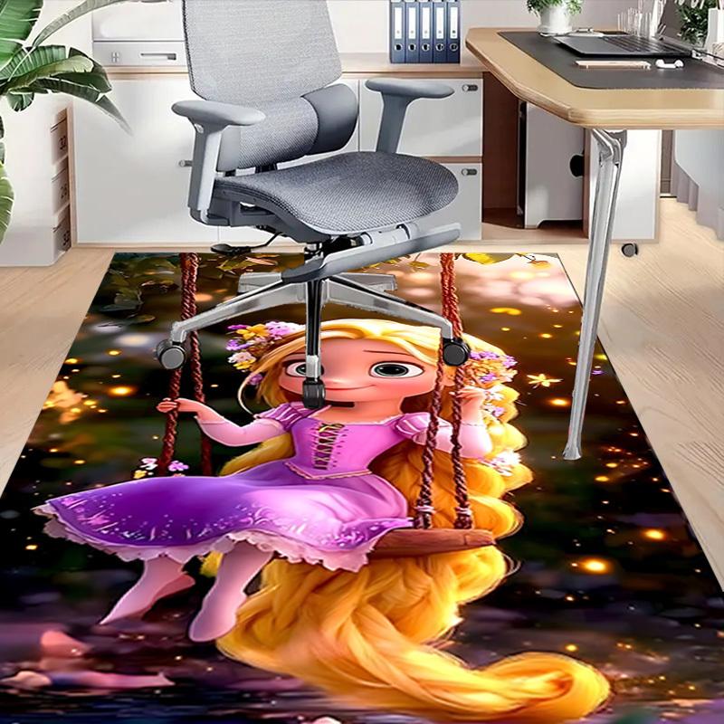 1 stuks Rapunzel Tapijt Kantoortapijt Buitentapijt Woondecoratie Vloerkleed Festival Cadeau Bureau stoel tapijt