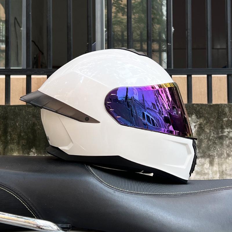 Motocross helmet Adult certif ication safety helmet DOT Motorcycle Helmets Moto full Face Racing helmet Double Visor