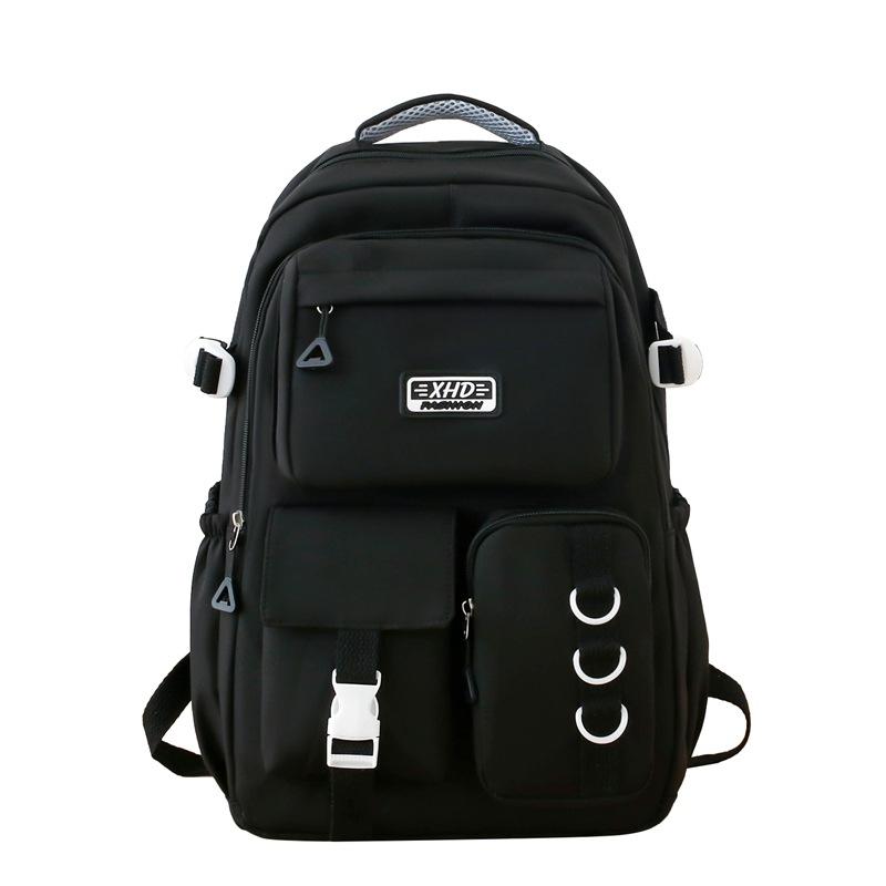 Junior High School and High School Students' Travel Class Backpack with Large Capacity for Carrying Books