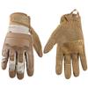 Mens Full Finger Tactical Gloves Cycling Fitness Outdoor Sports Breathable Knit Fabric Anti-Slip Touchscreen Compatible