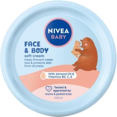 German Nivea Baby Soft Cream 200 Ml