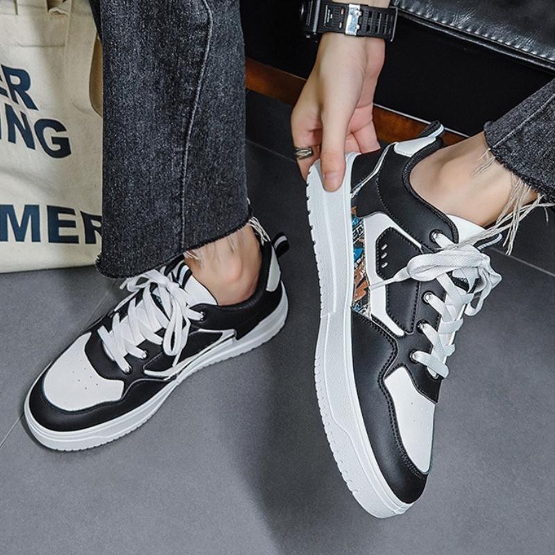 Fashion New Men's Sneakers Comfortable Soft Sole Breathable Board Shoes Outdoor Versatile Platform Shoes Tenis Masculino 2025