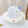 Bear Dots Baby Bucket Hats For Children Summer New Sunhat Kids Fishing Hat Sunshade Visor Boys Girls Outdoor Cartoon Beach Cap