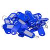 100X Mixed Labels Name Tag Split Car Door Keychain