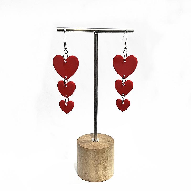 

Серьги в форме готического персикового сердца — винтажные хрустальные свадебные украшения для девочек и аксессуары для ведьмовских вечеринок (Кроваво-красный чарм-дроп)