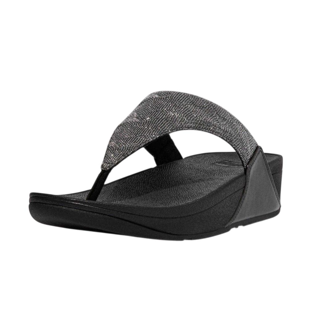 Fit Flop Womens/Ladies Lulu Glitz Faux Leather Sandals