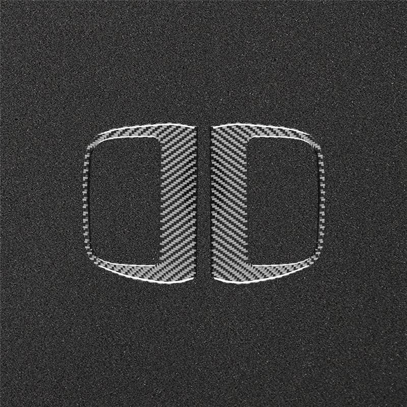 A03Z-Carbon Fiber For Dodge Charger 2015- LHD Center Console Dashboard trument Panel Cover Trim Interior Accessories Carbon Fiber Pattern