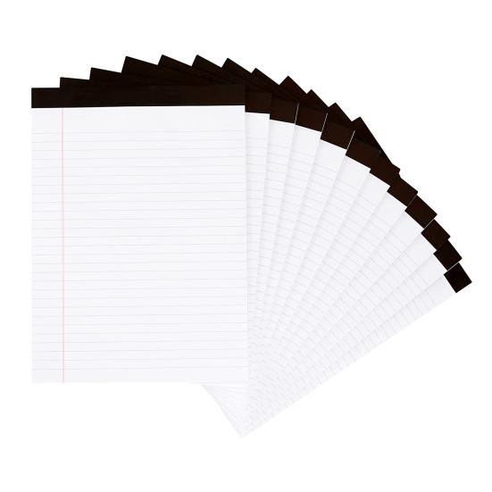 2Pcs Yellow Notebook Smooth Writing Striped Notebook Ink-resistant Paper Notebook School Office