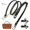 Sada nastavitelných popruhů na kabelku Ramenní popruh z umělé kůže s kovovými přezkami Výměna popruhu kabelky přes rameno pro dámskou mini tašku přes rameno