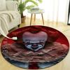 1pc Pennywise2 Design Printed Area Round Carpet for Bedroom Living Room Home Decor Rugs Mat Non Slip Mat Rug for Bedside