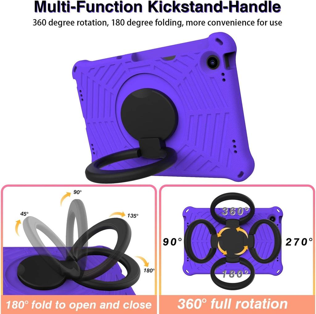 EVA Kids Case for Xiaoxin Pad 10.6 TB125FU Tablet Cover M10 Plus 3rd 10.1 TB328FU Shockproof Kickstand Handle Strap