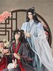 Wei Wuxian Lan Wangji z anime Zakladatel pivoňkové přísahy měřítková plastová figurka & Verze "The Diabolism". 1/7 předbarvený