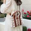 2025 New Ladies Bohemian Vintage Canvas Large Capacity Handheld Shoulder Bag Handbag