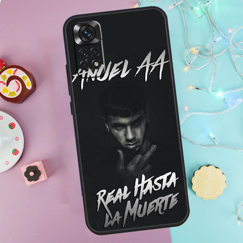 

Rapper Anuel AA Case For Xiaomi Redmi Note 14 Pro 9 10 11 12 13 9S 10S 11S 12S Redmi 14C 10C 12C 13C Cover Redmi Note 14 5G