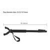 Portable Aluminum Shooting Rest Monopod With V Yoke Bracket Hunting V Shaped Rack Hunting Shooting Stick With Shoulder Strap