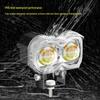 Motorcycle LED Headlight: Colorful Warning Light & Electric Vehicle Front Spotlight