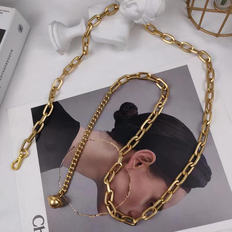 Golden Waist Chain for Women's Fashion, Versatile Metal Belt Decoration, Dress, Shirt Chain, Belt, Pants Chain, Body Chain