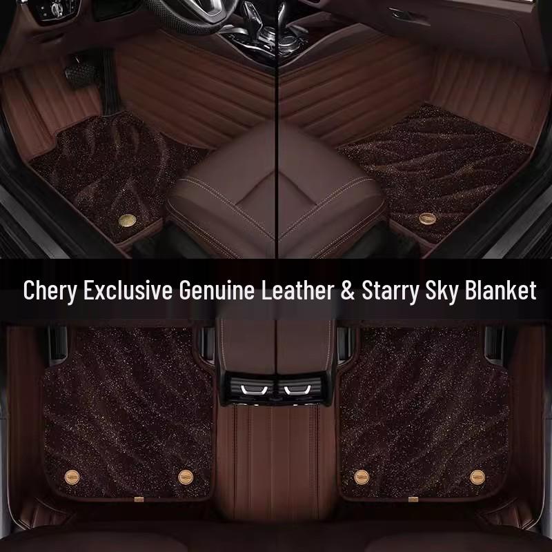 2024 Chery Jetour X70 C-DM Full Coverage Floor Mats - Voyage Edition, 5/7 Seats