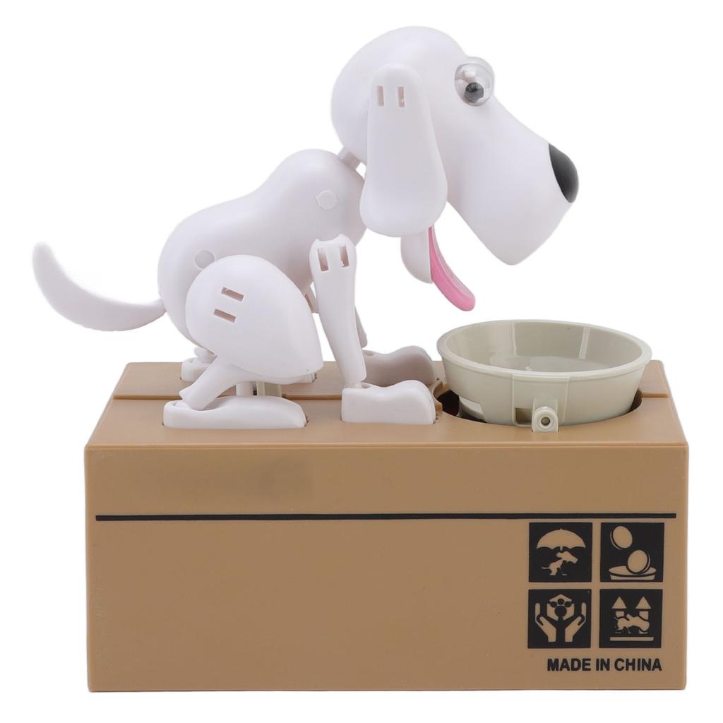 Dog Money Box Small Portable Innovative Cute Cartoon Puppy Coin Bank for Little Children Saving