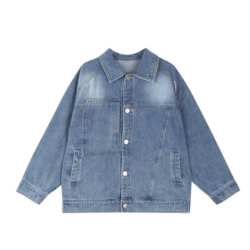 LUSON Boys' Denim Jacket