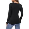 Women's Comfortable Loose Fashionable And Casual Long Sleeve Elegant Commuting And Casual Top