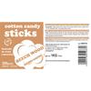 Cotton Candy Sticks, Beech, Wooden, 40cm, Pzh Approval, 200 Pcs