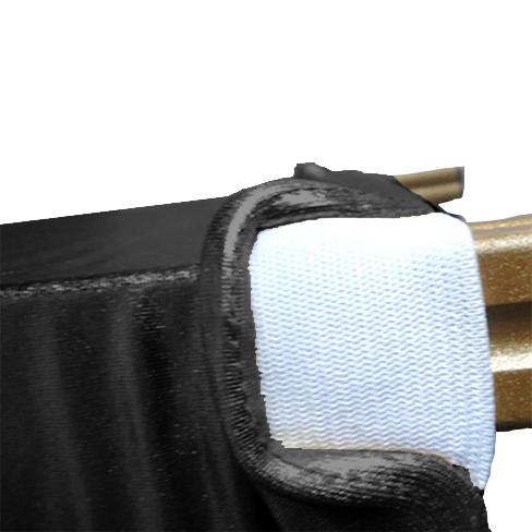 Cover For Elastic Chair, Black Metallic, Durable, Premium Banquet