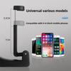 1 Adjustable Car Seat Phone Holder, with Headrest Mounting Seat - Made of Durable ABS Material, Waterproof, Car Compatible, Suitable for Safe Grip
