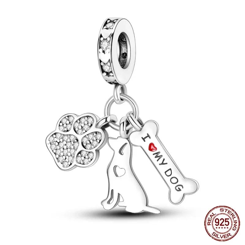 925 Silver Fashion Camera Coffee Cup Flower Charms Beads Fit 925 Original Bracelet DIY Birthday Jewelry Making for Women
