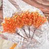 4 Bundles Artificial Flowers Fall Flower Faux Shrubs Plants Fall Shrubs Stems Fake Grasses For Indoor Outdoor Fall Decorations