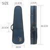 IRIN Violin Case Portable Violin Soft Lining Suitcase Blue Oxford Cloth Violin Storage Bag String Instrument Parts Accessories