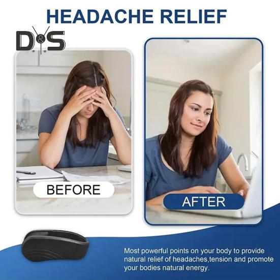 5 Stück Akupressur-Clip zur Linderung von Migräne, Handdruckpunkt-Clip, tragbar, für Männer und Frauen, Kopfschmerzen, Spannungslinderung, Massage-Handclip