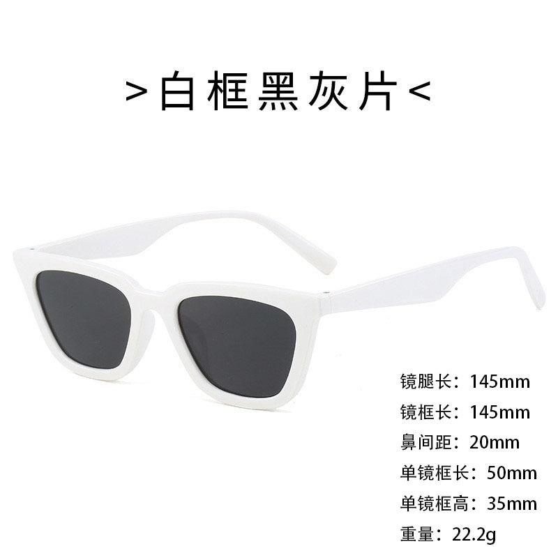 Foreign Trade Retro Triangular Small Frame Cat Eye Sunglasses Sunglasses Shading Women'S Sunglasses