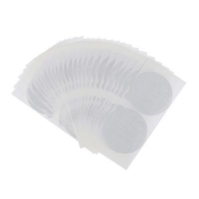 50Pcs Einweg Kaffee nachfüllbare Kapseln Pods Deckel Aluminium Dichtungen Aufkleber