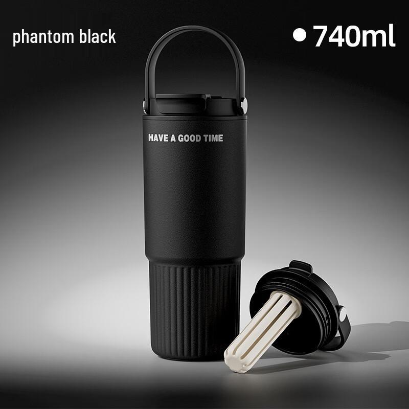 OLOEY Portable 316 Stainless Steel Insulated Tumbler with Straw
