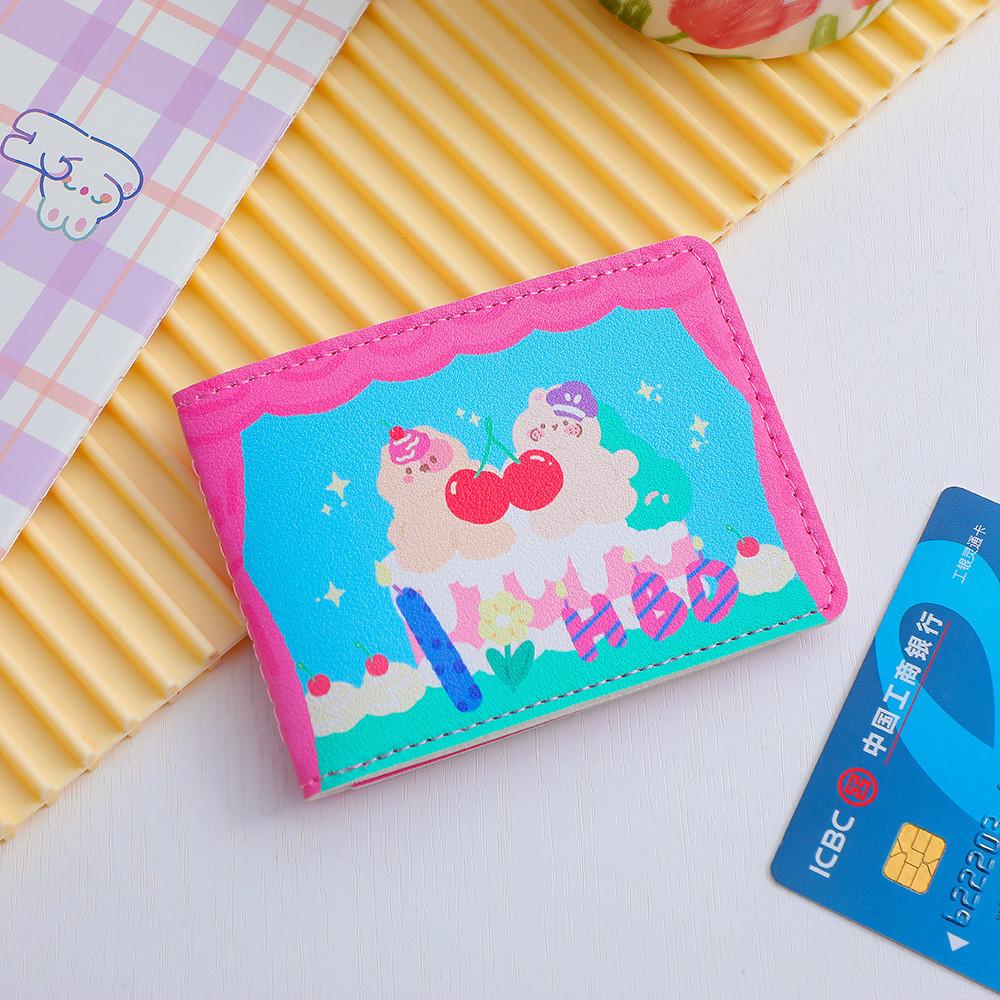 

Ключ Медведь Кролик Цепочка Дисплей для Фото Карточка для Автобусной Карты Защитный Чехол Студенты Pink Bear