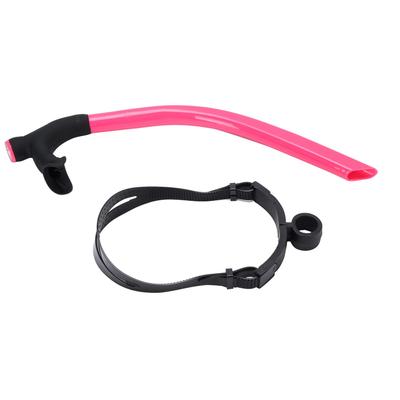 Tubo de Respiración para Natación con Correa Boquilla de Silicona Adultos Snorkel de Entrenamiento Frontal para Buceo