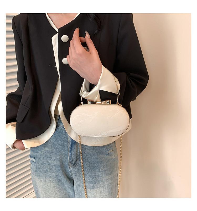 2024 New Fashion Women's Clutch Evening Party Handbag Chain Crossbody Bag