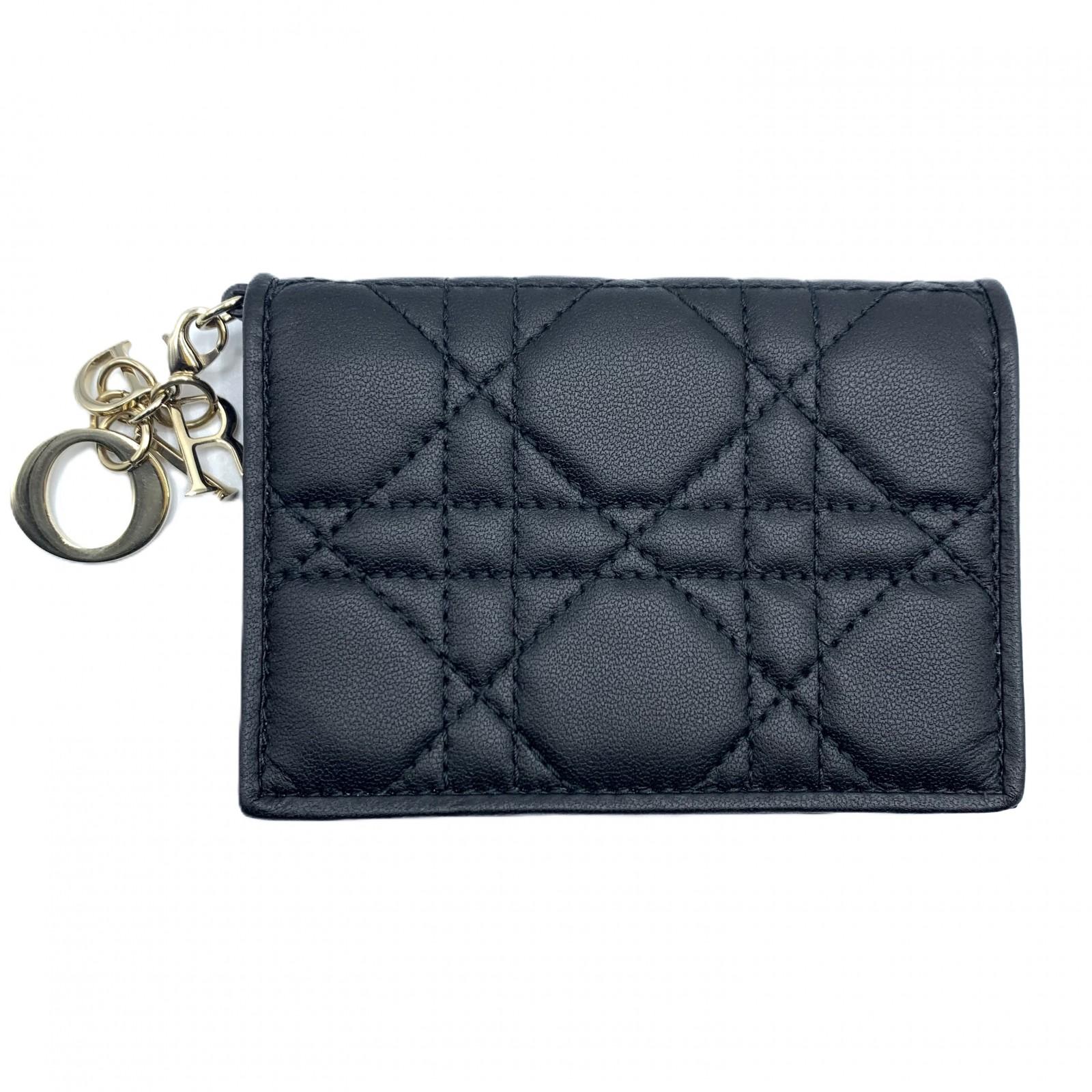 

Used DiorCard Case lambskin Women