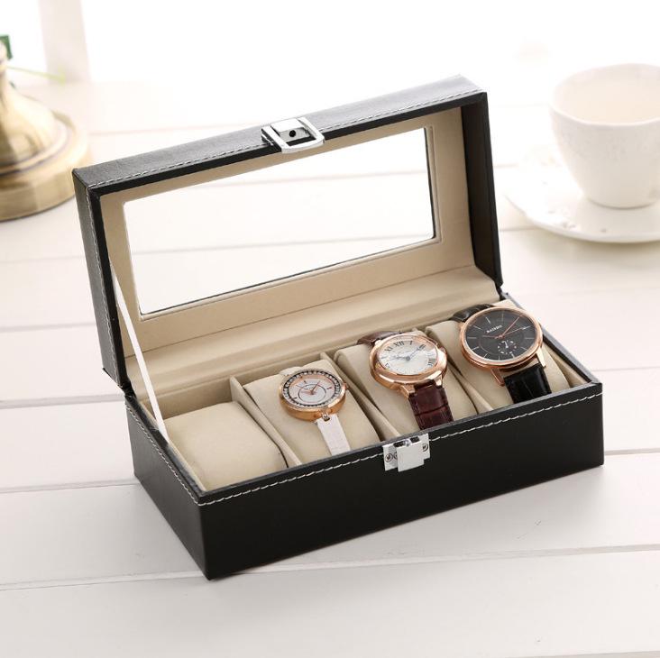 PU Leather Watch Display and Storage Box