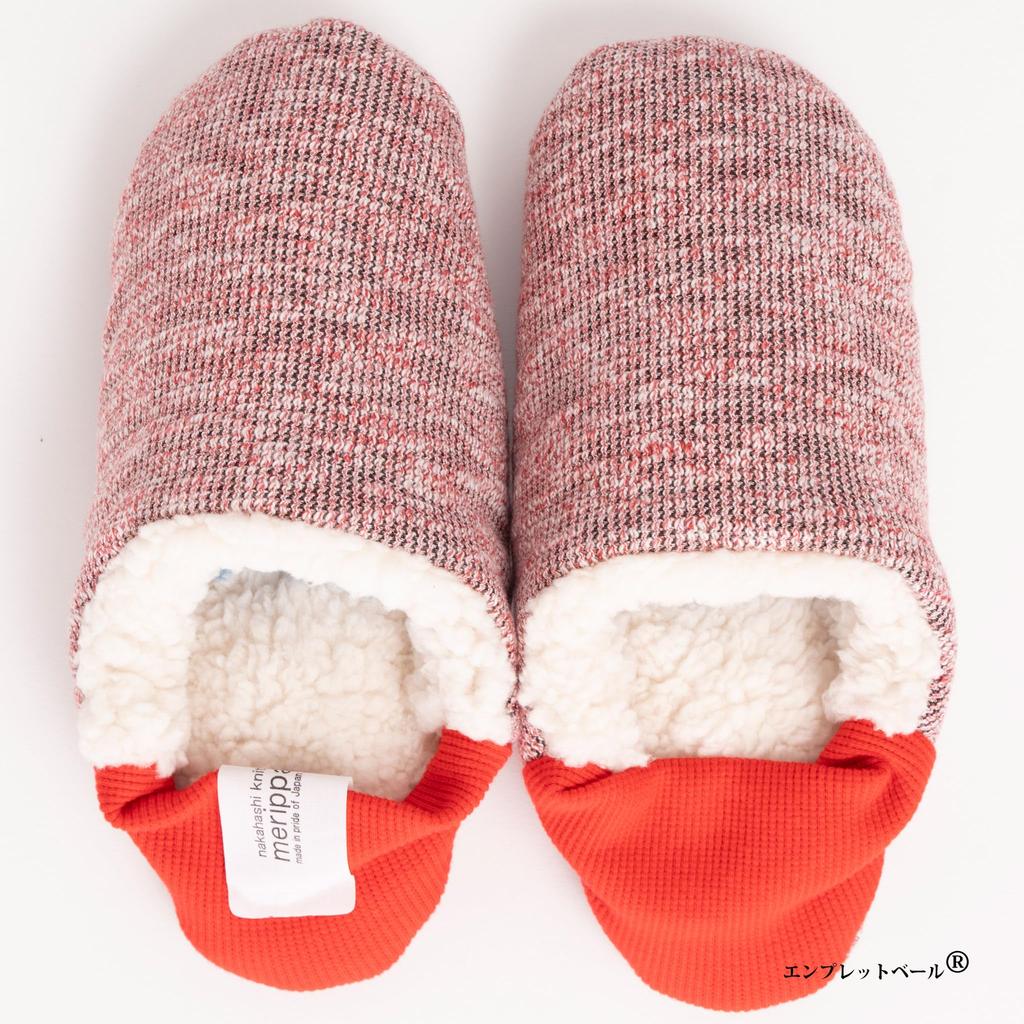 Indoor Slippers and Socks Combined In a Fluffy Slub Tweed and Sheepskin Boa Size A New Take On Room and Easy To Wash When Merippa Renewal 2025 [Emplet