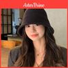 Fisherman Solid Color Cap For Women Autumn Winter Knit Warm Sunshade Unisex Travel Accessory