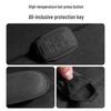 Compatible 3D Suede Key Cover for Land Rover, Range Rover Discovery, Sport 2, and Autobiography 4th/5th Gen Models.